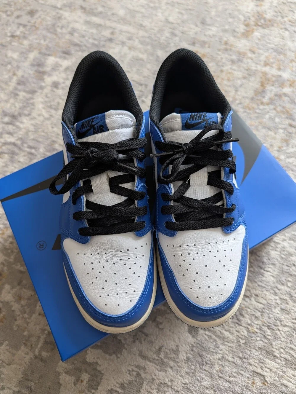 Air Jordan Retro Low OG Game Royal Youth Size 7 - Picture 10 of 10